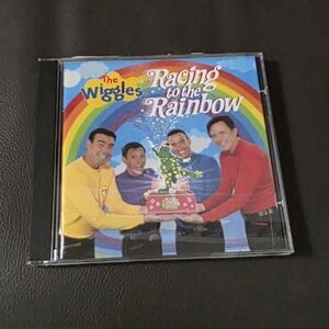 The Wiggles – Racing To The Rainbow Music CD Early 2007 Y2K Rare Kids Childrens